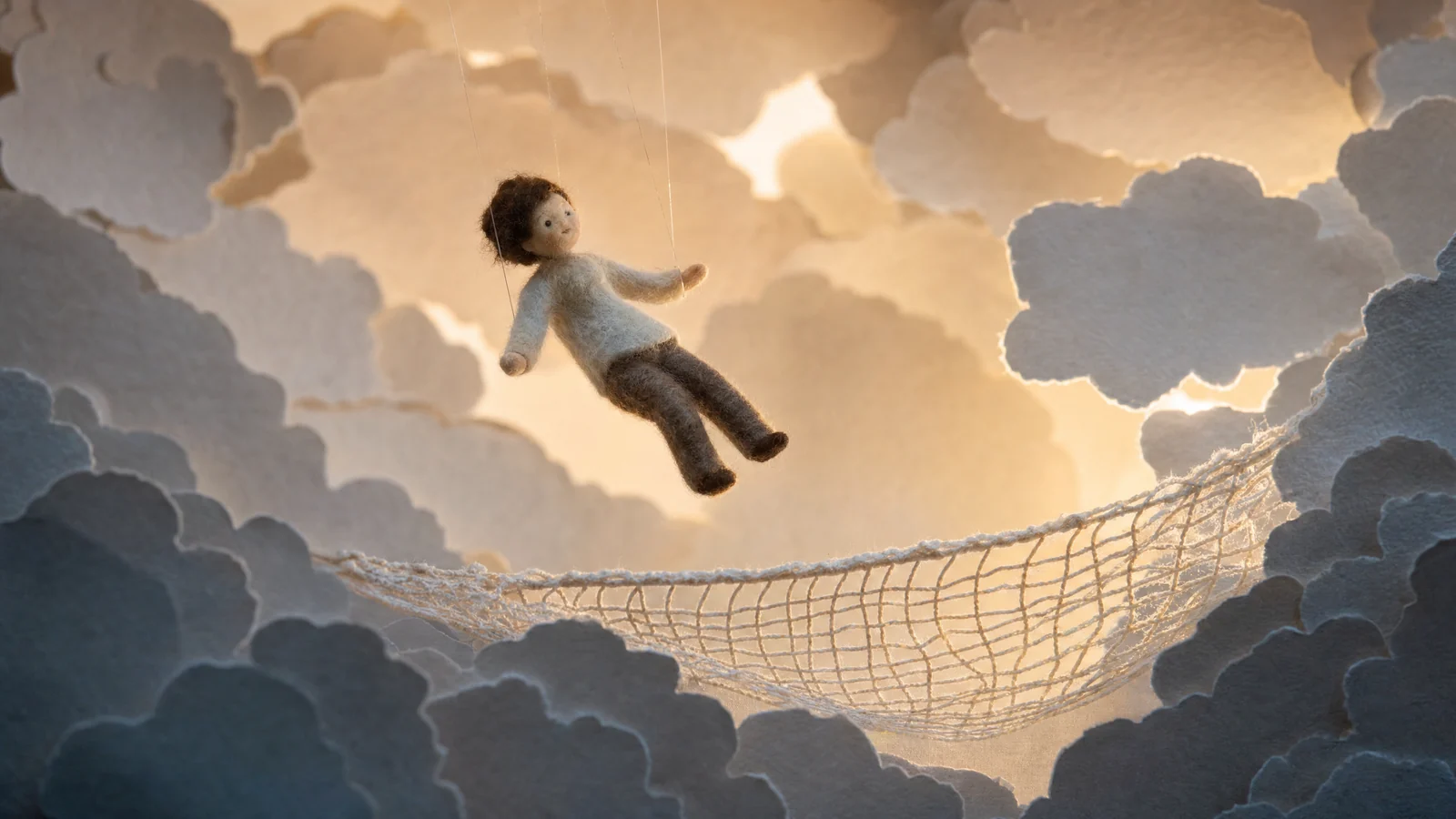 An example of a real dream talisman created from a falling dream