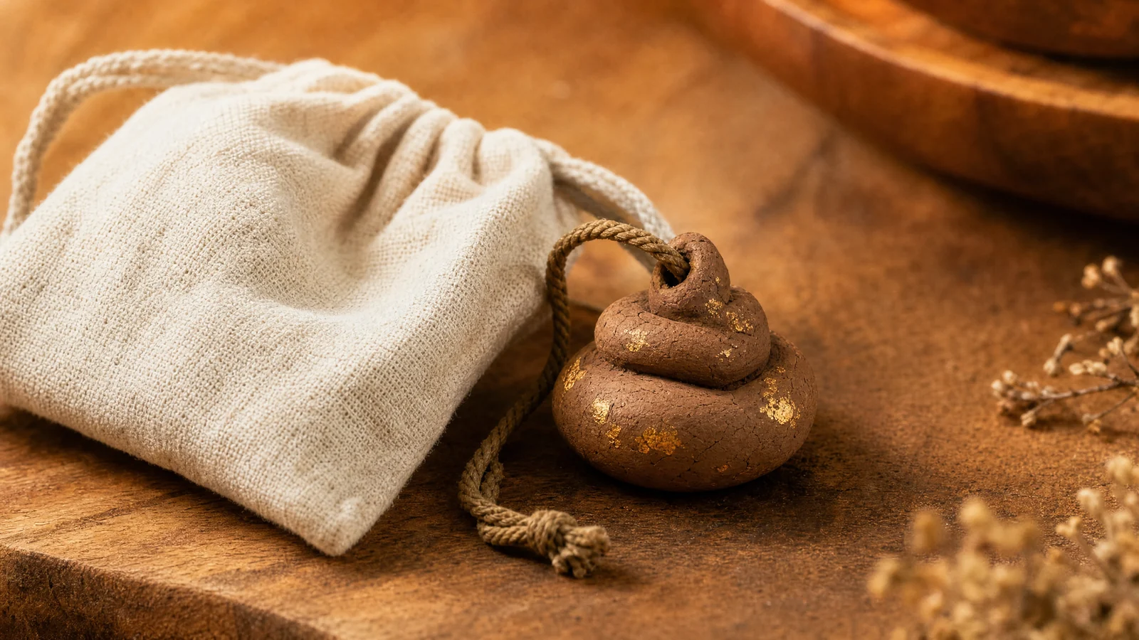 An example of a real dream talisman created from a feces dream
